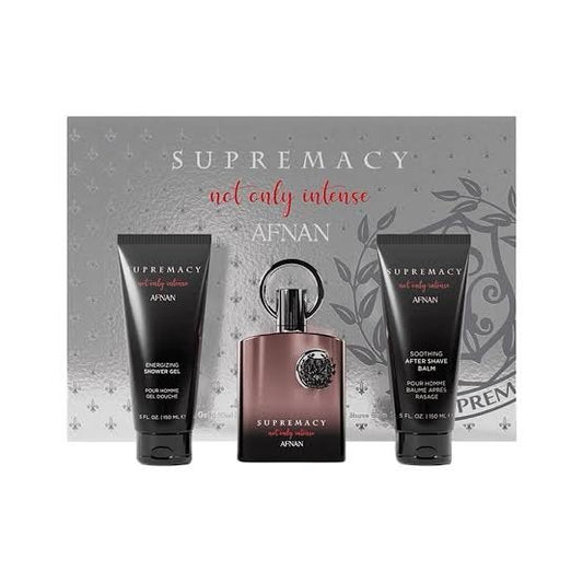 Afnan supremacy not only intense extrait de parfum 100ml / after shave 150 ml / shower gel 150 ml image 0
