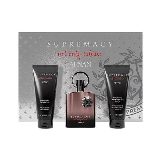 Afnan supremacy not only intense extrait de parfum 100ml / after shave 150 ml / shower gel 150 ml image 0