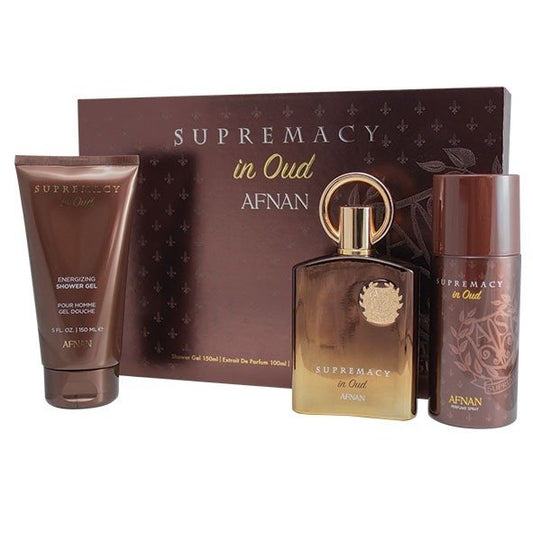 Afnan supremacy in oud extrait de parfum 100ml / showergel 150ml / perfume deo spray 150ml image 0